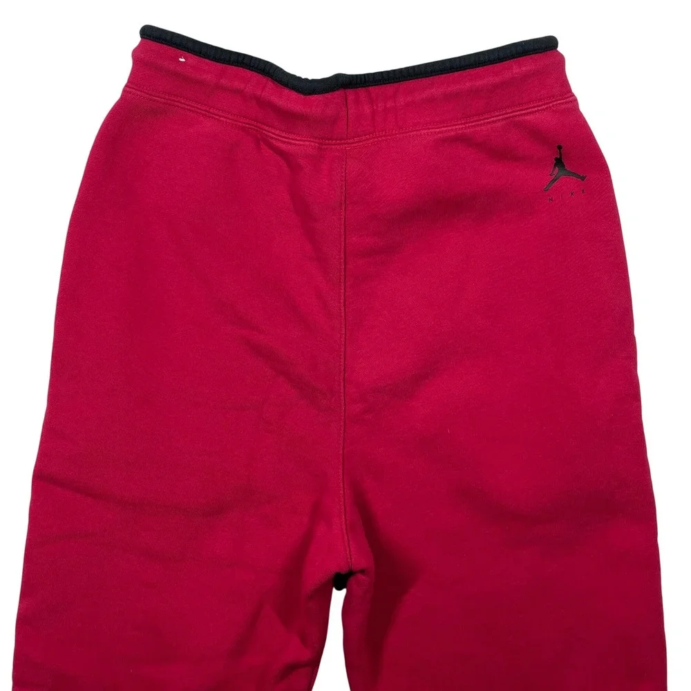 Jordan‎ Sweatpants Mens Small Red Jumpman Fleece Joggers DJ0260-652